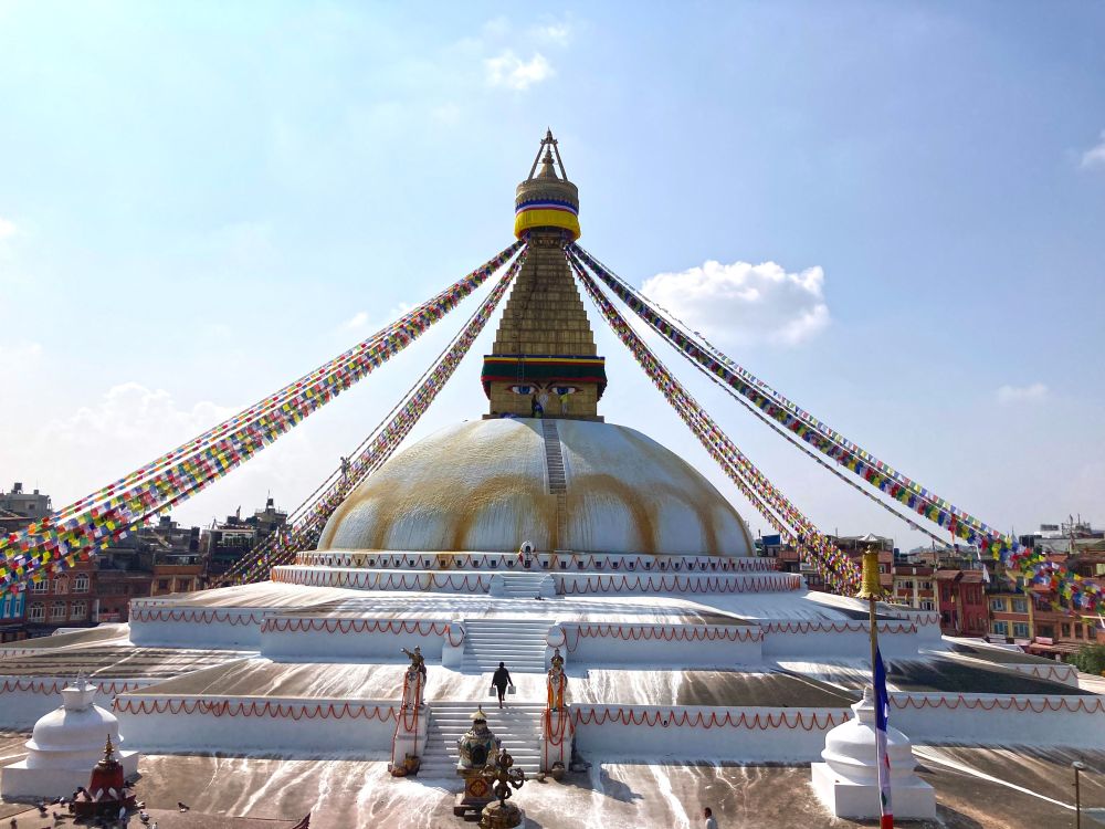 Boudhanath-Stupa in Kathmandu