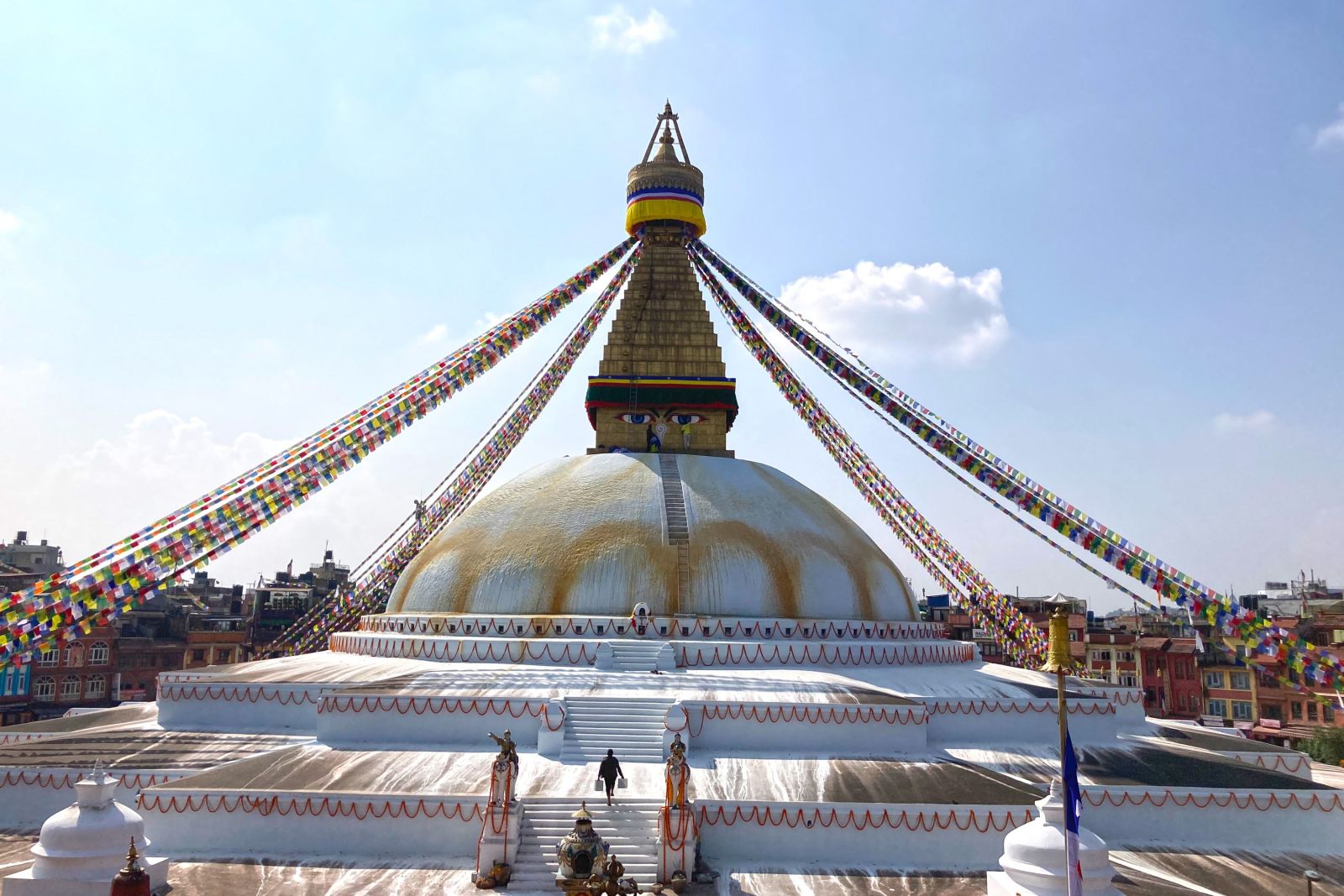 Boudhanath-Stupa in Kathmandu