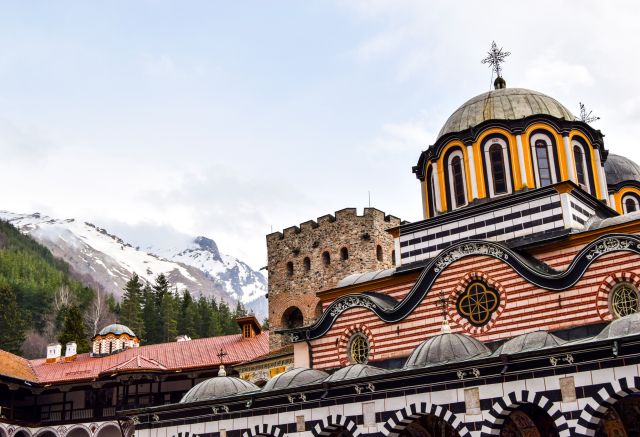 Das Rila-Kloster in Bulgarien