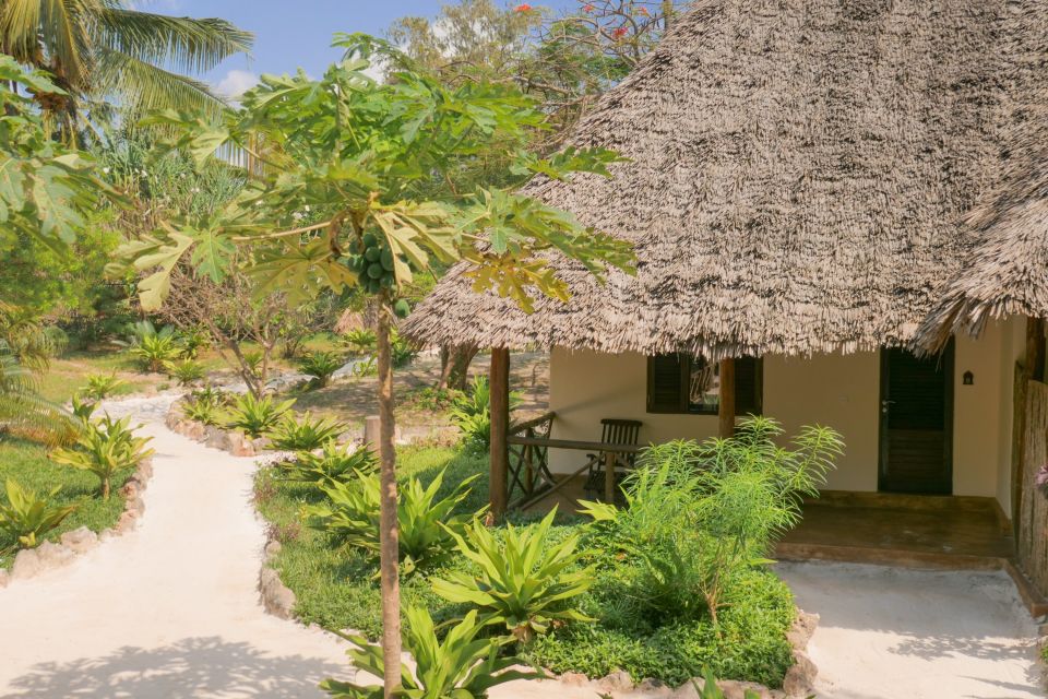 Die Suiten des Zanzibar Pearl in ruhiger, grüner Umgebung