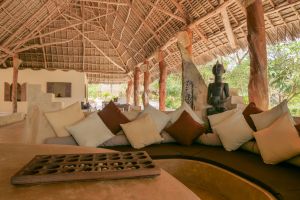 Die Lounge des Zanzibar Pearl ist ein beliebter Treffpunkt