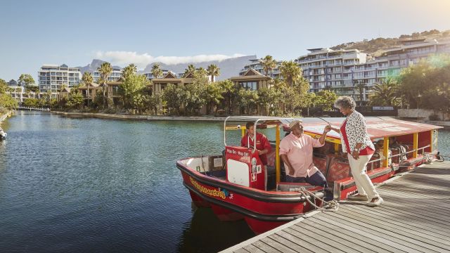 Bootstouren, Szenen der Victoria &amp; Alfred Waterfront Kapstadt