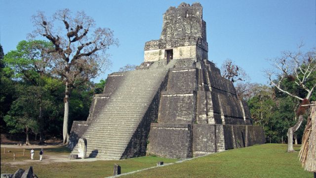 Tempel 1, Tikal, Petén, Guatemala