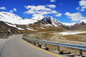 Khunjerab-Pass auf pakistanischer Seite