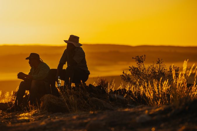 Sonnenuntergang in Namibia © Diamir