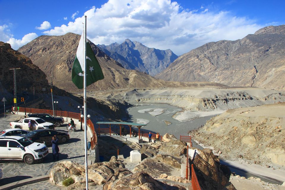 Junction Point dreier mächtiger Gebirge am Indus