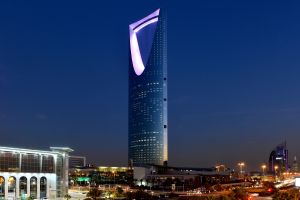 Das Kingdom Tower in Riad