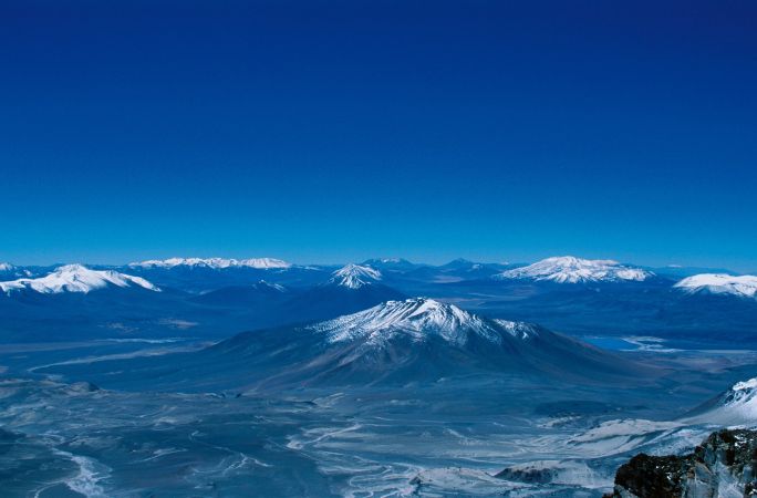 Ojos del Salado - höchster Vulkan der Erde © Diamir
