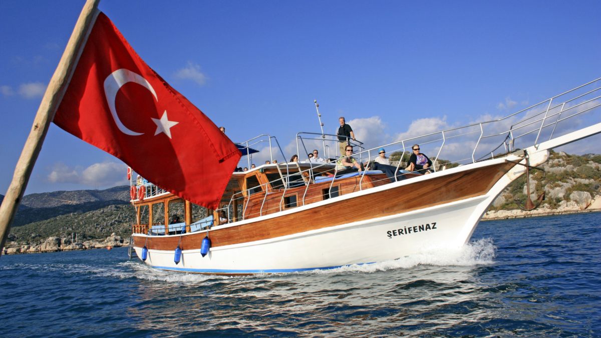 Bootsausflug auf einem typisch türkischen Gulet