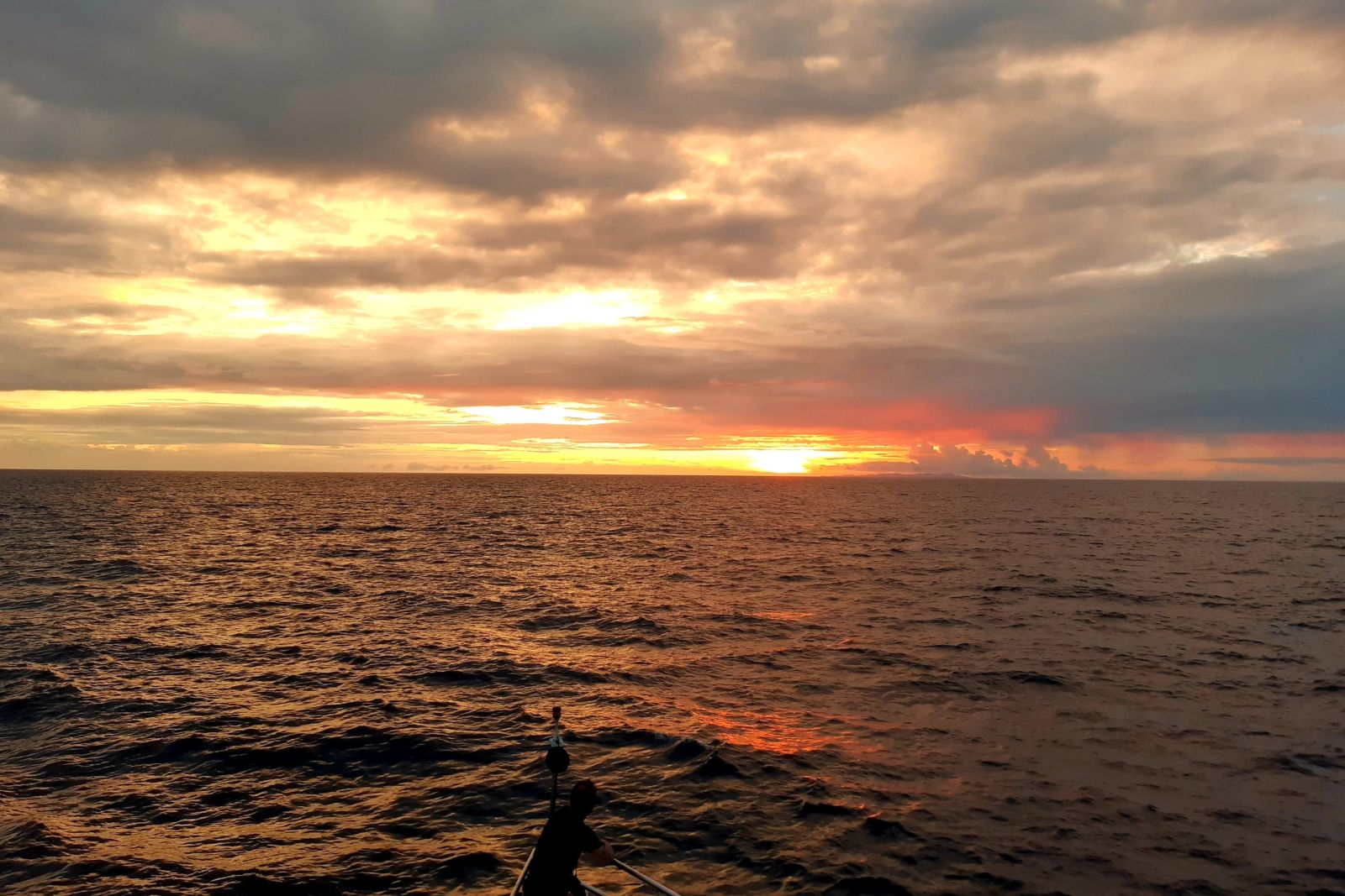 Sonnenuntergang am Pazifischen Ozean