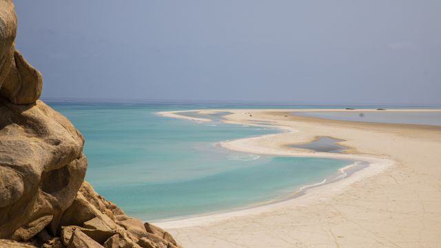 Küste auf Sokotra