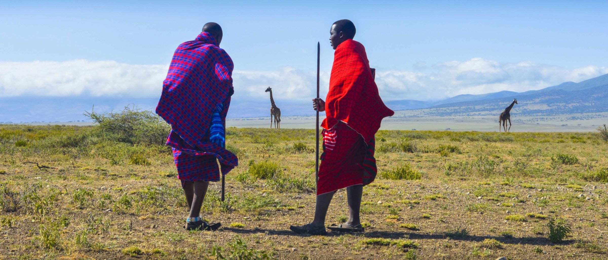 Wanderung mit Masai