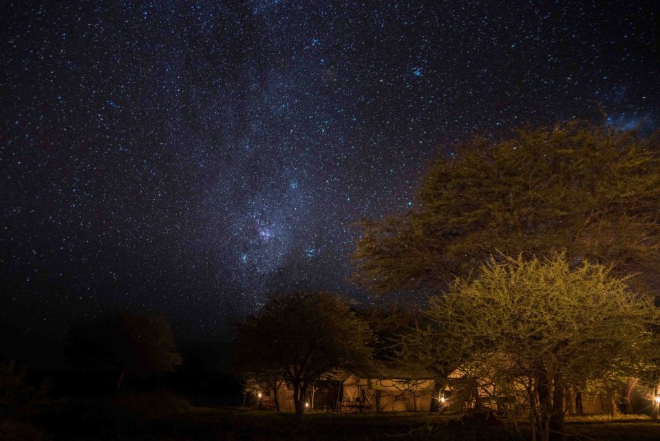 Sternenhimmel über dem Ronjo Camp