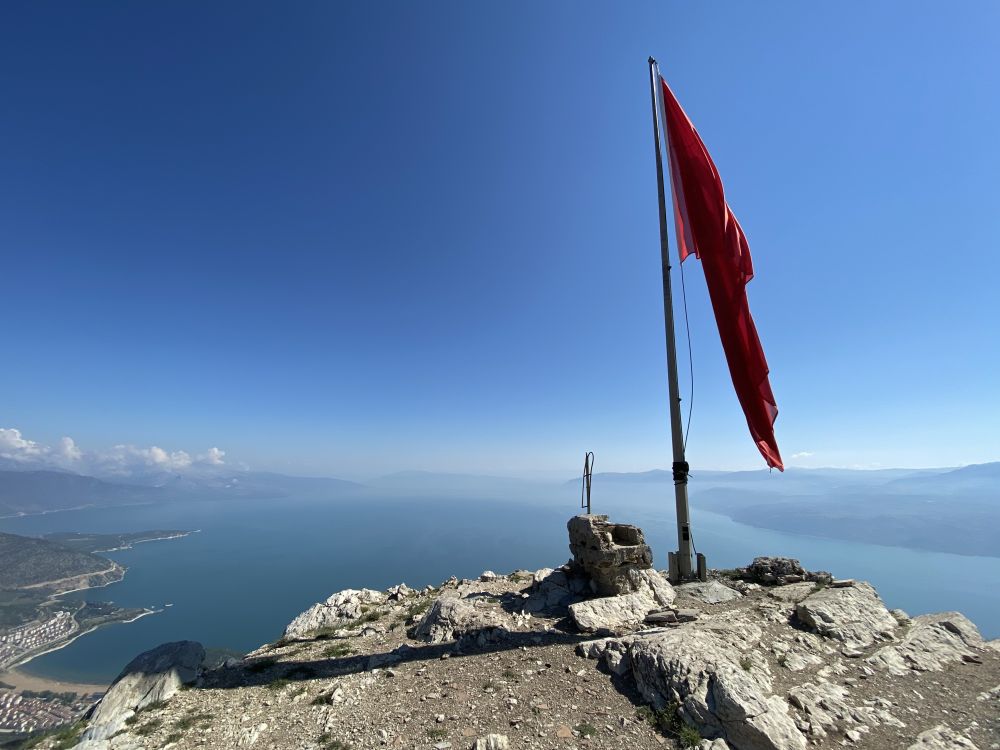 Gipfel des Sivri Daği (1720 m)