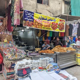 Marktstand in Pakistan