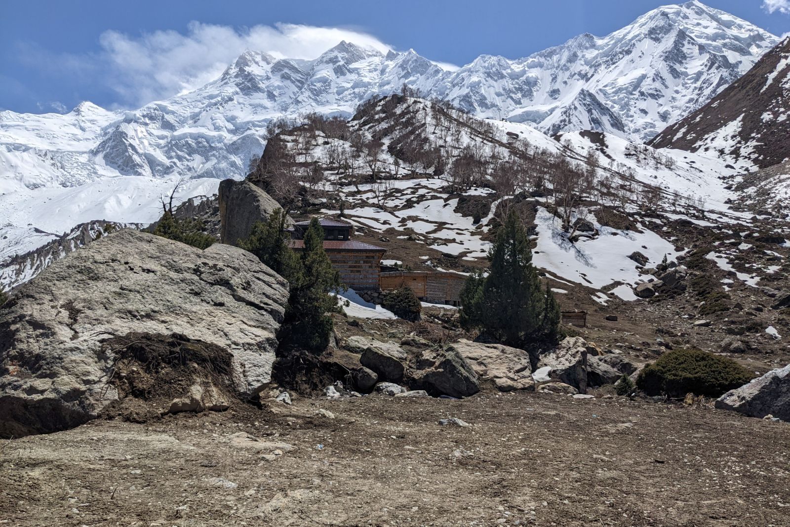 Blick auf den Nanga Parbat (8126 m)