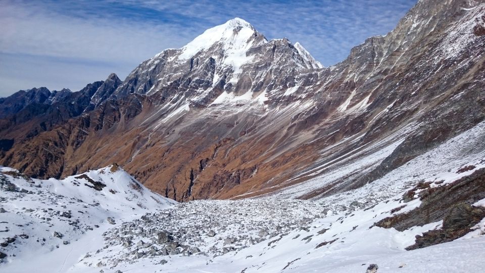 Bergpanorama auf dem Rashi-Pass