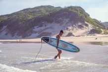 Surfen in Chintsa im Eastern Cape