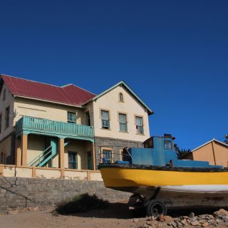 Stadtbild in Lüderitz