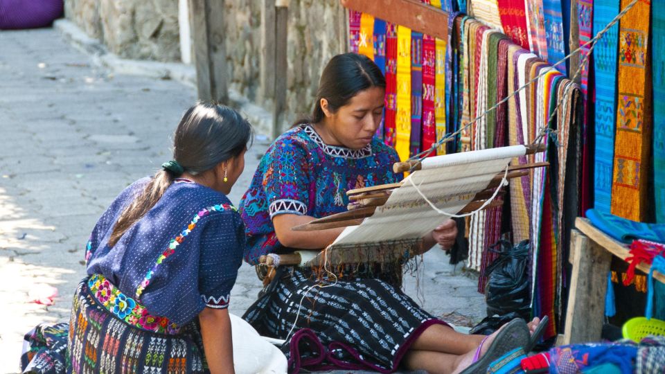 Guatemalas Frauen sind wahre Meister in der Herstellung traditioneller Webarbeiten