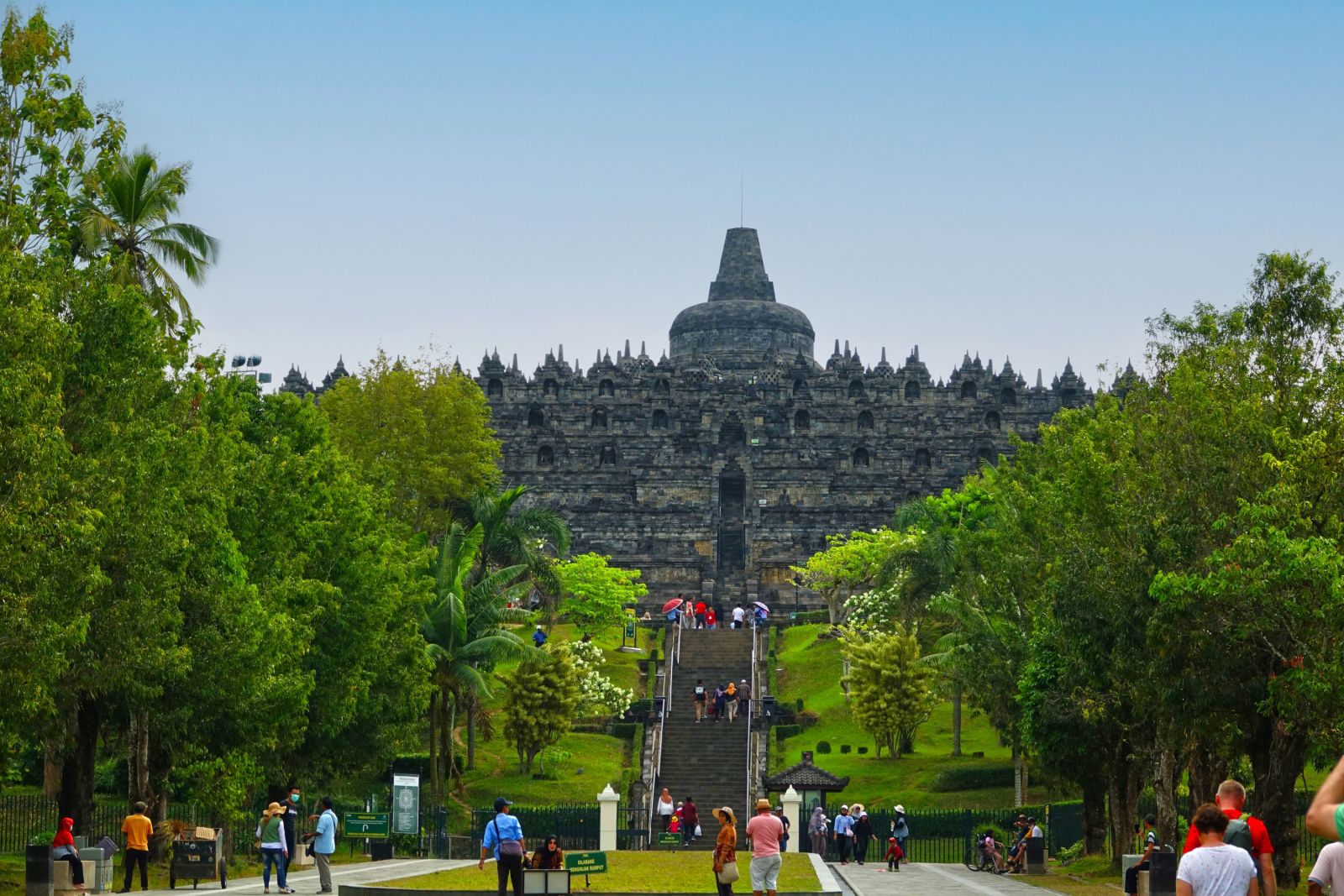 Der Tempel von Borobudur