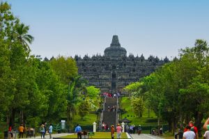 Der Tempel von Borobodur