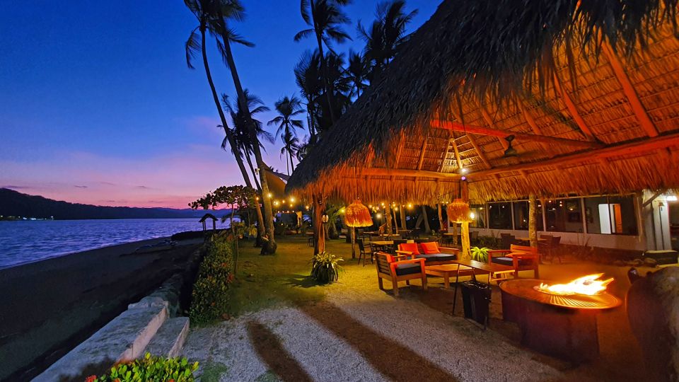 Abendstimmung im Golf von Nicoya auf der Privatinsel Isla Chiquita