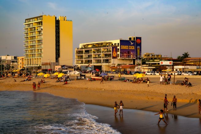 Strandleben in Luanda