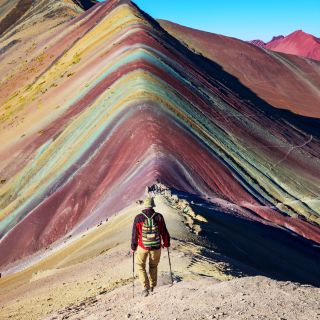 Der Regenbogenberg in Peru