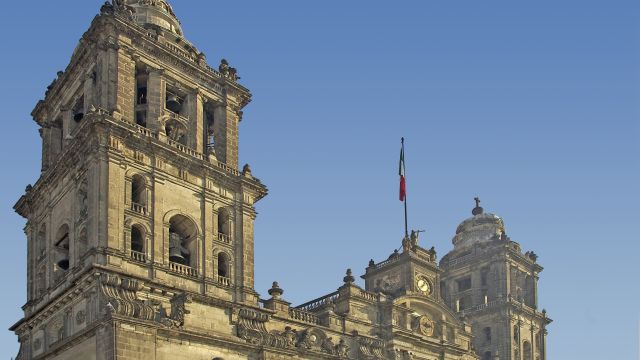 Beeindruckende Kathedrale von Mexiko-Stadt
