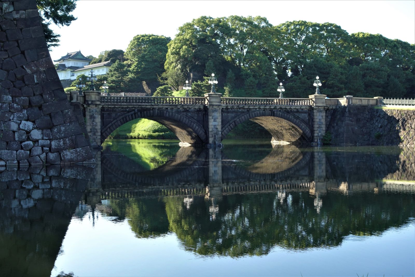 Brücke nahe der Samurai-Burg