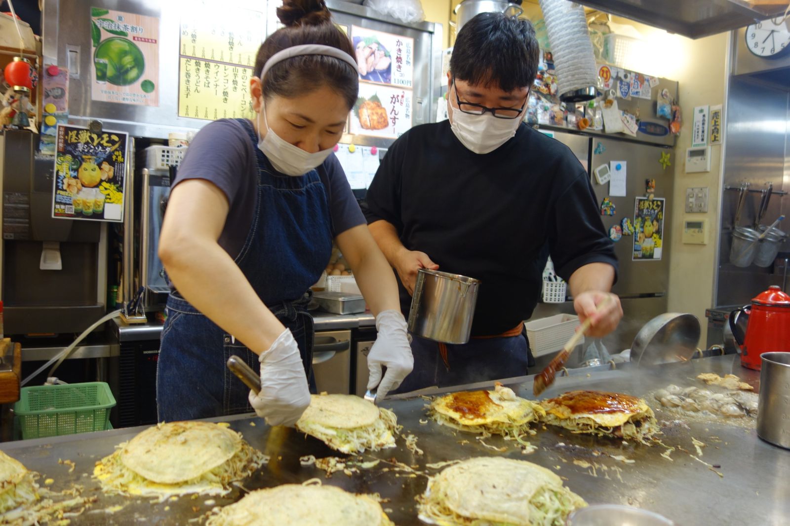 Okonomiyaki – „japanische Pizza“