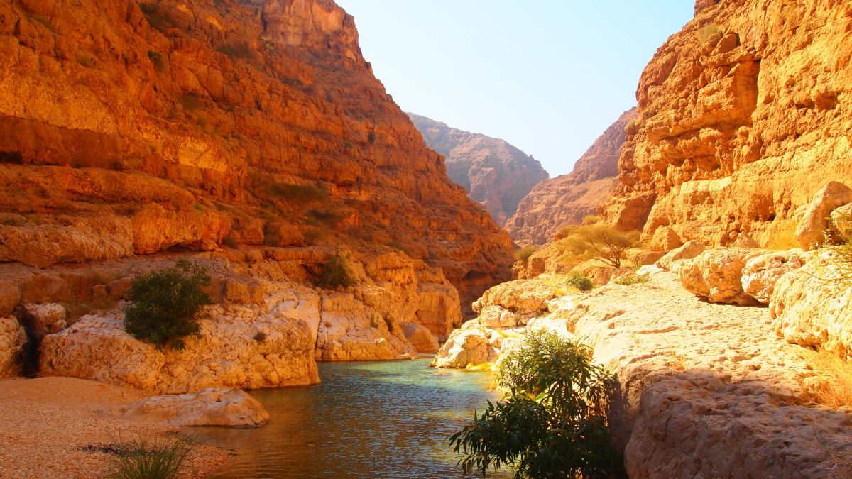 Wadi Sha'ab im Oman