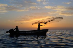 Fischer im Oman