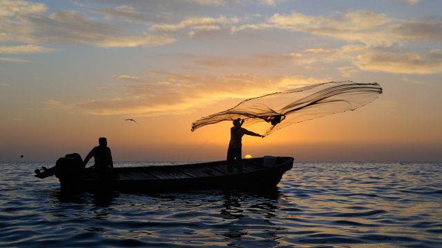 Fischer im Oman