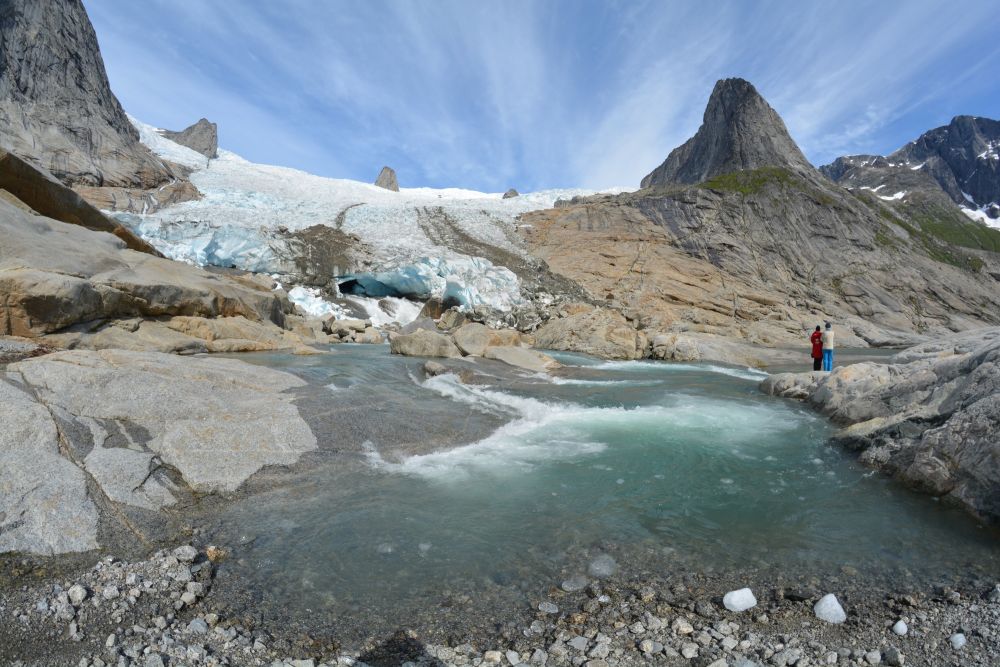 Gletscherlandschaft in Südgrönland
