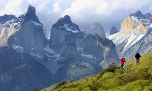 Blick auf die Torres del Paine
