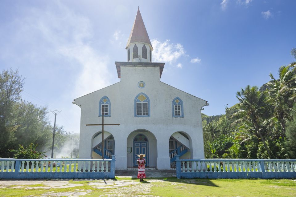 Kirche auf Raivavae – Französisch-Polynesien