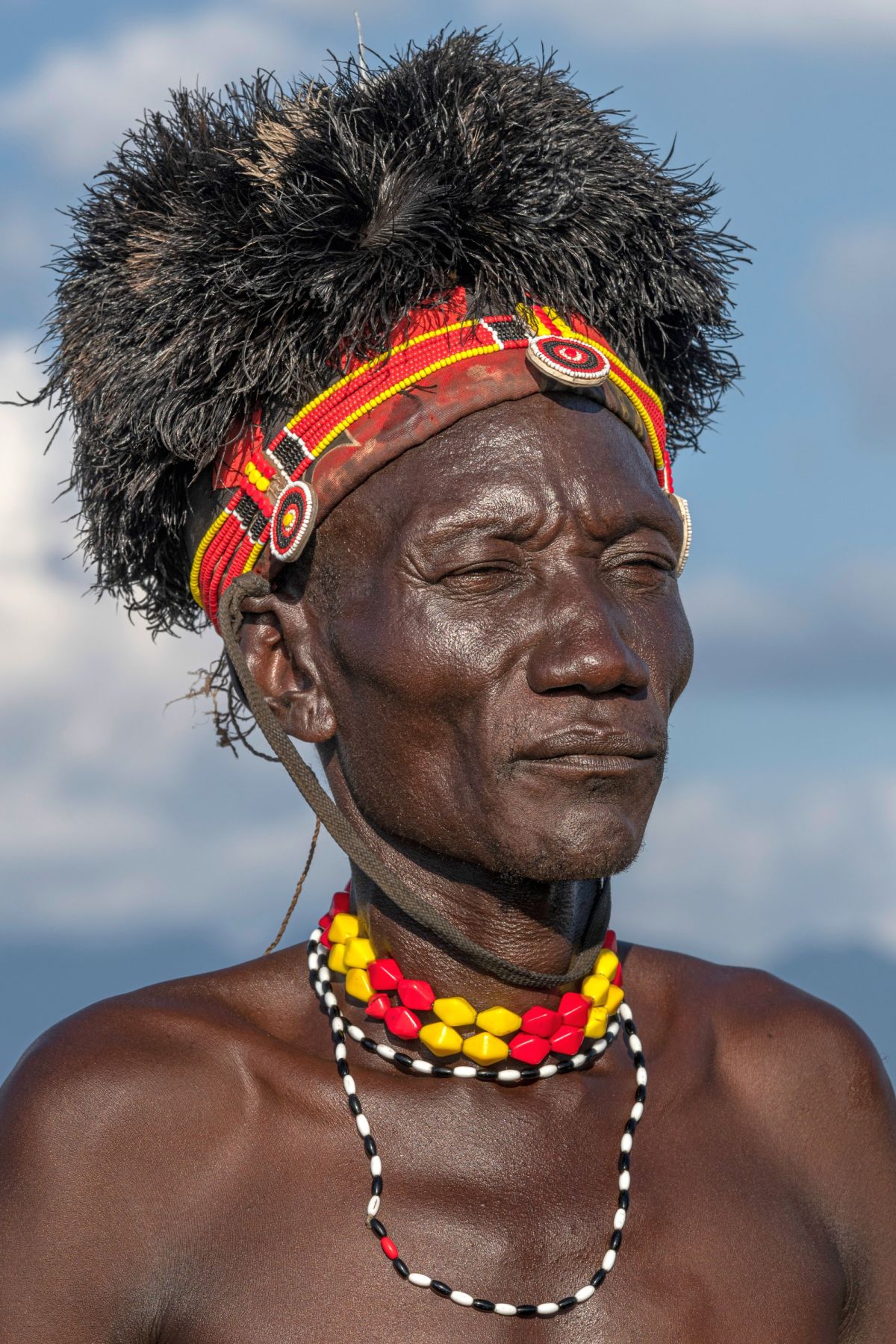 Portrait eines Turkana-Mannes