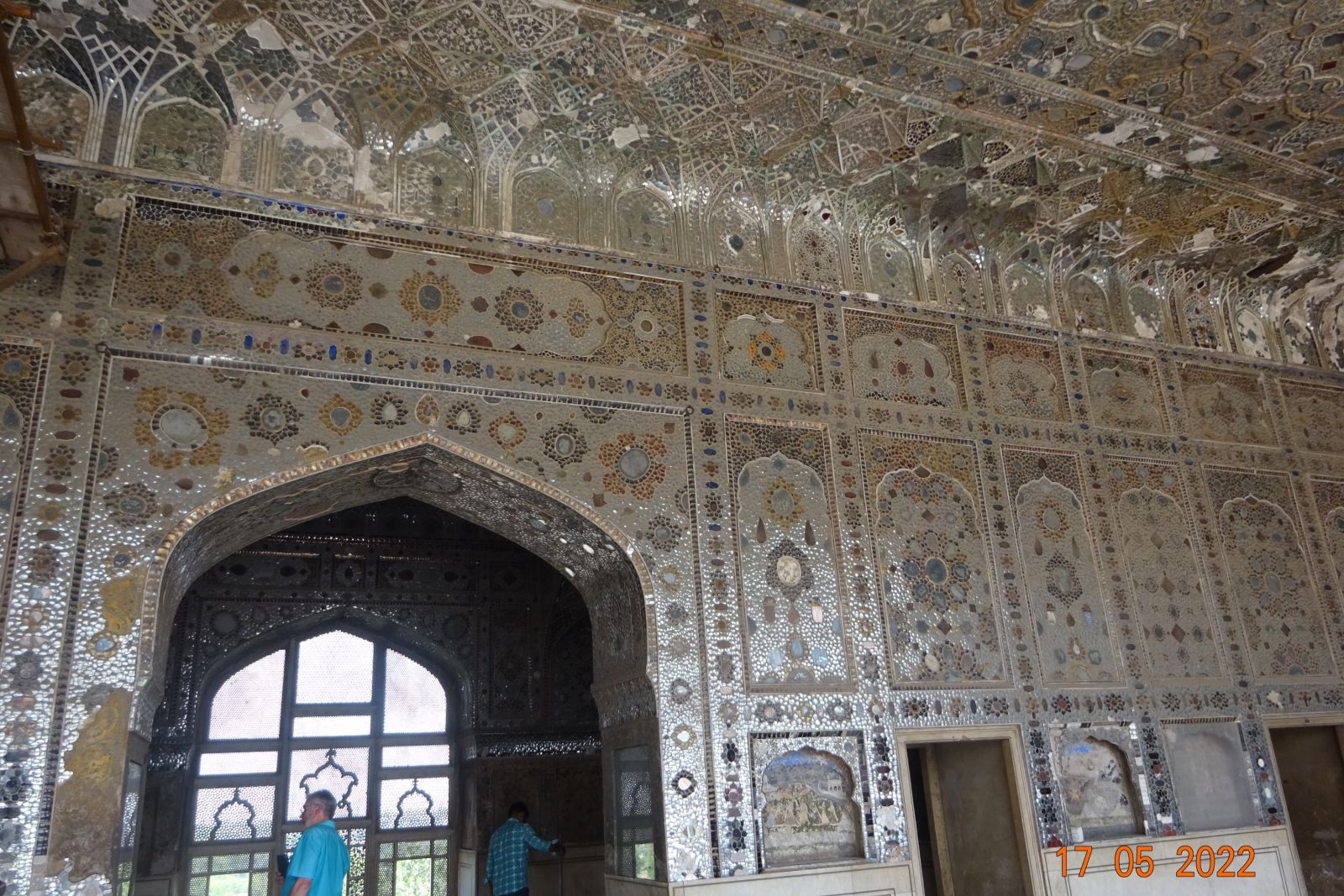 Prächtiger Spiegelsaal im Fort Lahore