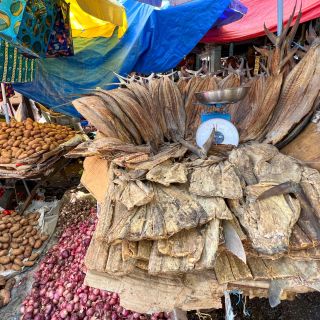 Gewürzstand auf dem Markt der Komoren
