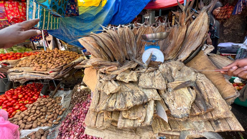 Gewürzstand auf dem Markt der Komoren