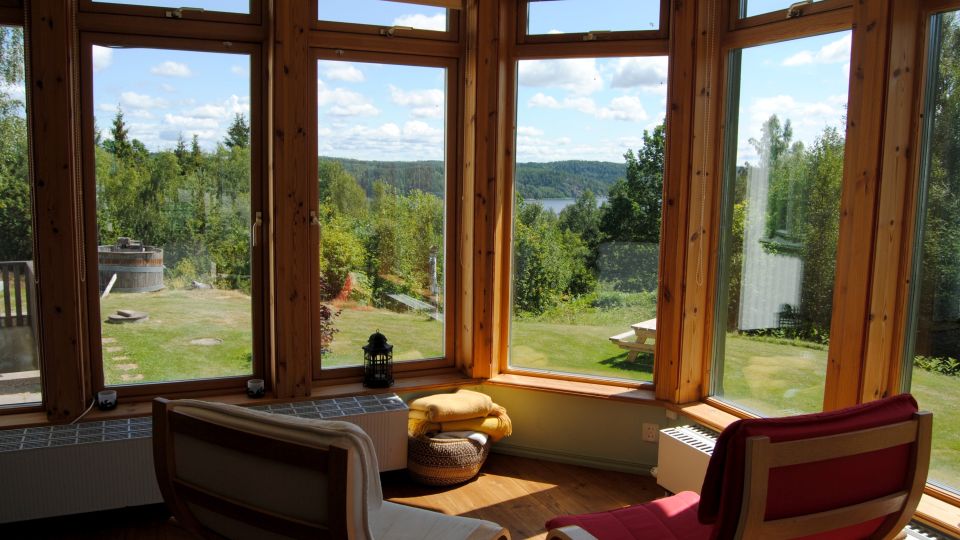 Eco-Lodge Mittelschweden – Aussicht genießen