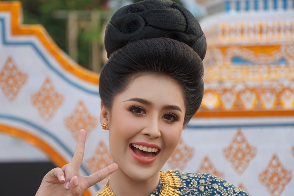 Wahl der Schönheitskönigin in Chiang Mai