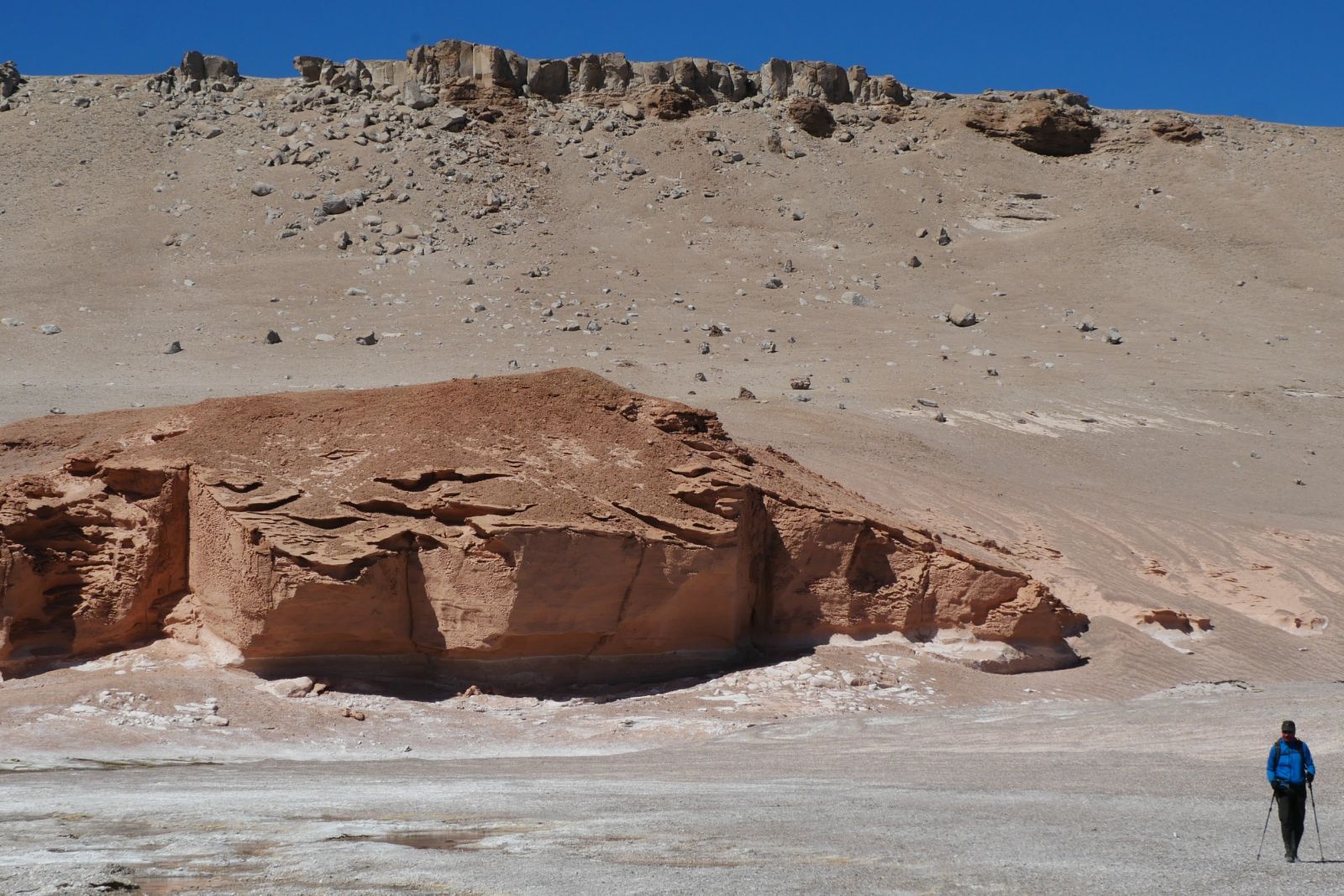 Mondlandschaft in der Atacama