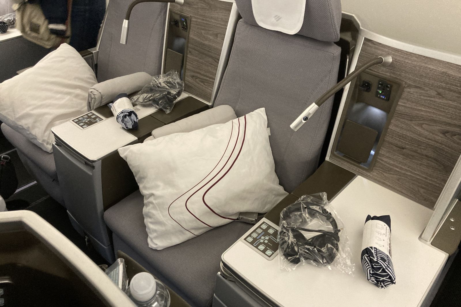 Business Class der Eurowings Discover