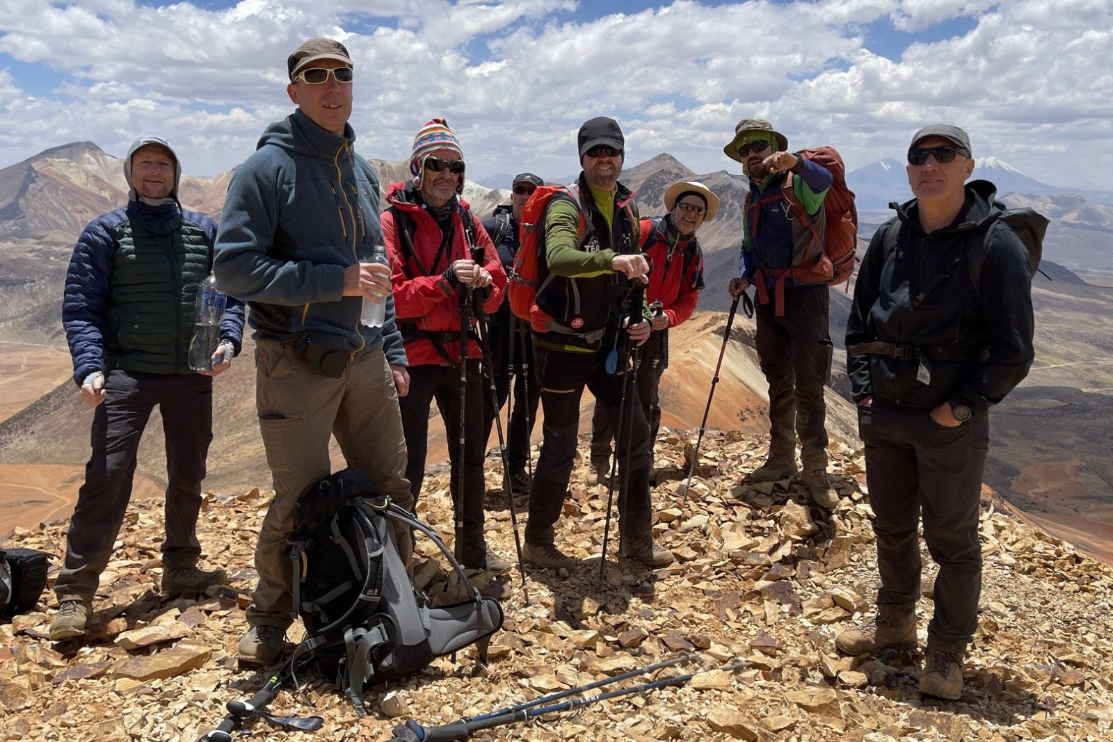 Aufstieg zum Gipfel des Churicagua