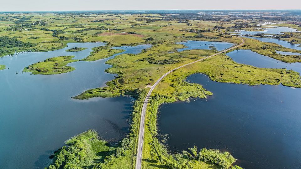 Landschaft in der Nähe von Trakai in Litauen