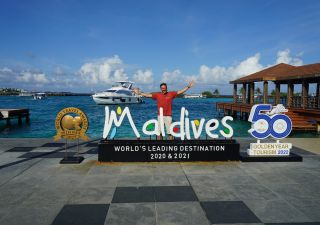 Tourleiter André Ulbrich auf den Malediven