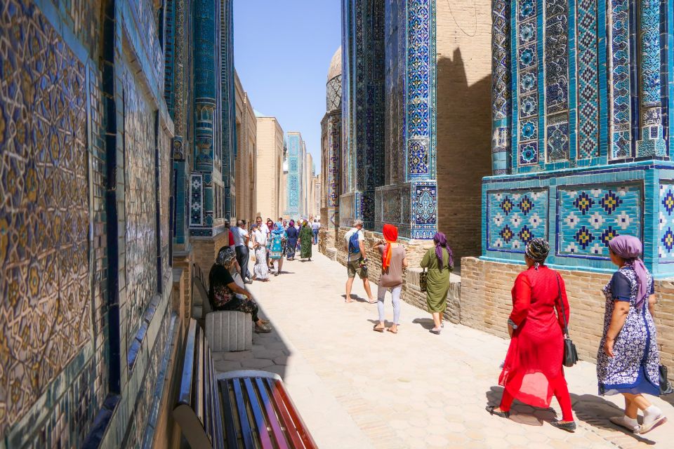Das Shirin Beka Oka Mausoleum in Samarkand